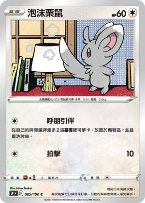 泡沫栗鼠