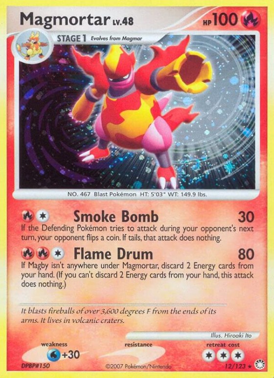 Magmortar - Reverse Holo