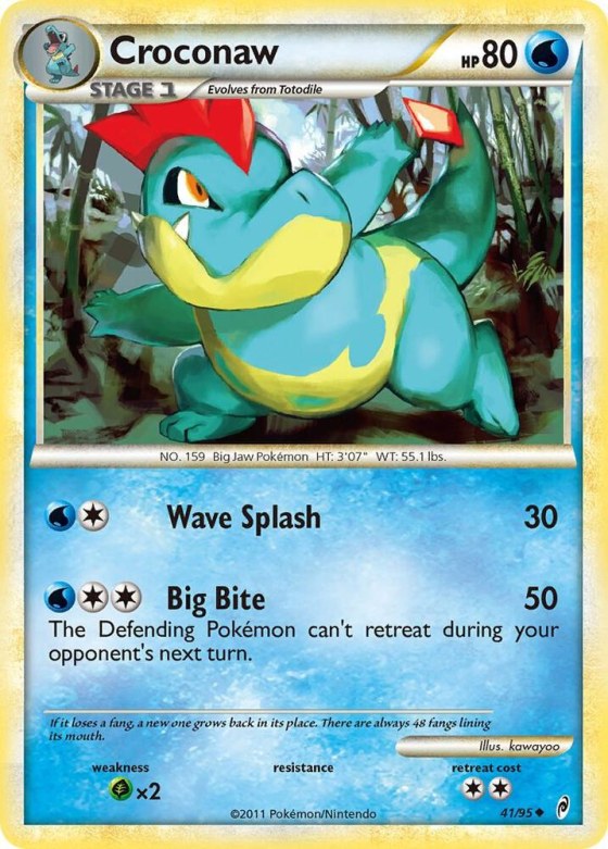 Croconaw - Reverse Holo