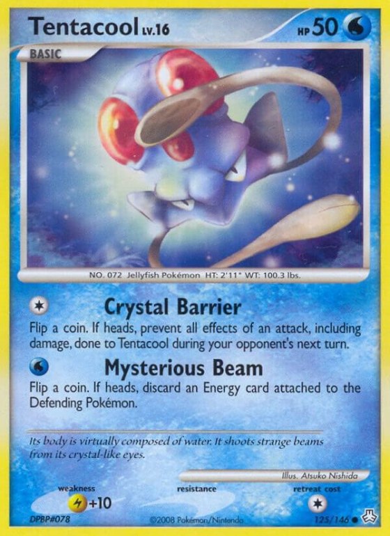 Tentacool - Reverse Holo