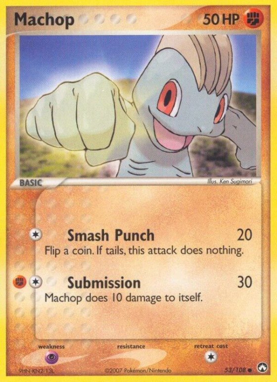 Machop - Reverse Holo