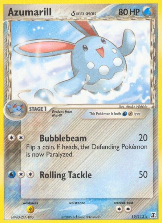 Azumarill (Delta Species) - Reverse Holo