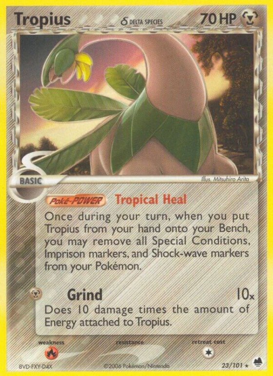 Tropius (Delta Species) - Reverse Holo