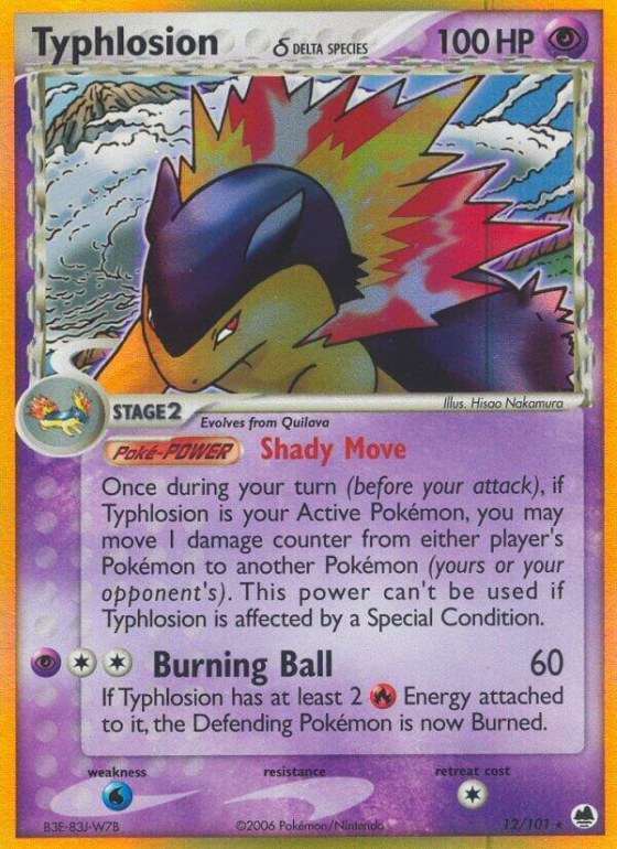 Typhlosion (Delta Species) - Reverse Holo