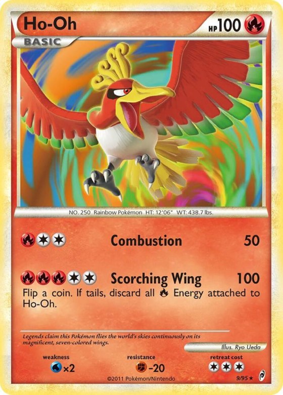 Ho-Oh - Reverse Holo