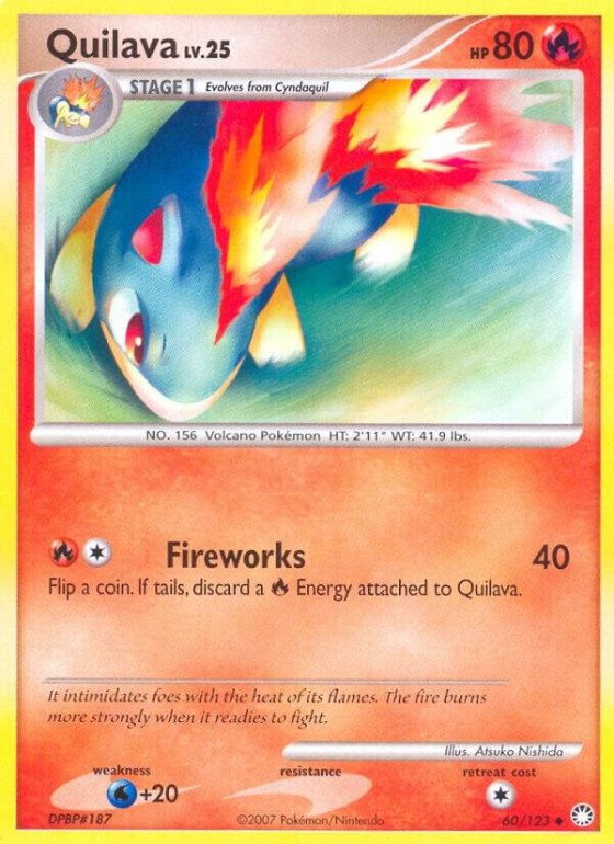 Quilava - Reverse Holo