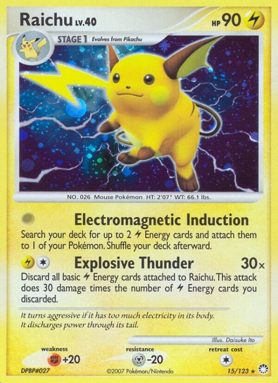 Raichu - Holo