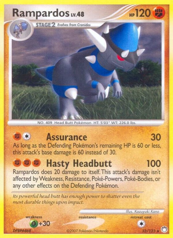 Rampardos - Reverse Holo