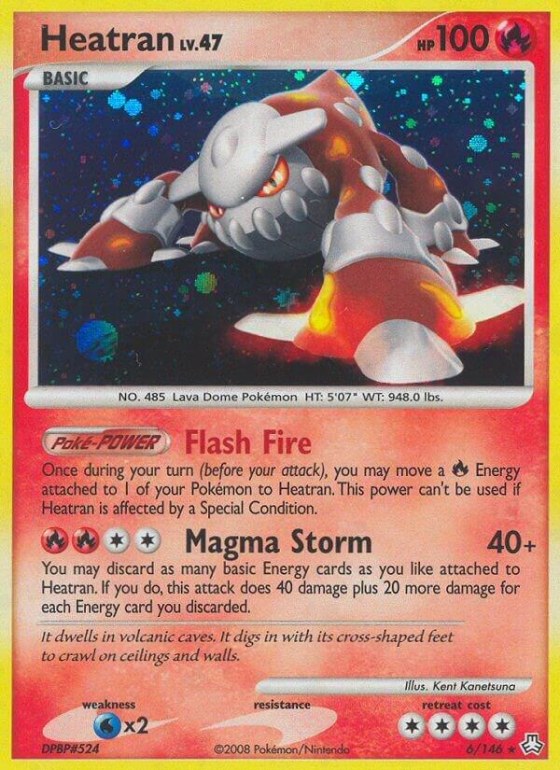 Heatran (6) - Reverse Holo