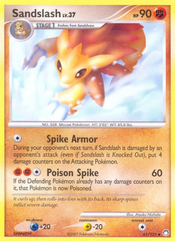 Sandslash - Reverse Holo