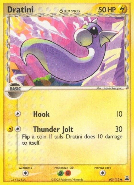 Dratini - 065/113 (Delta Species) - Reverse Holo