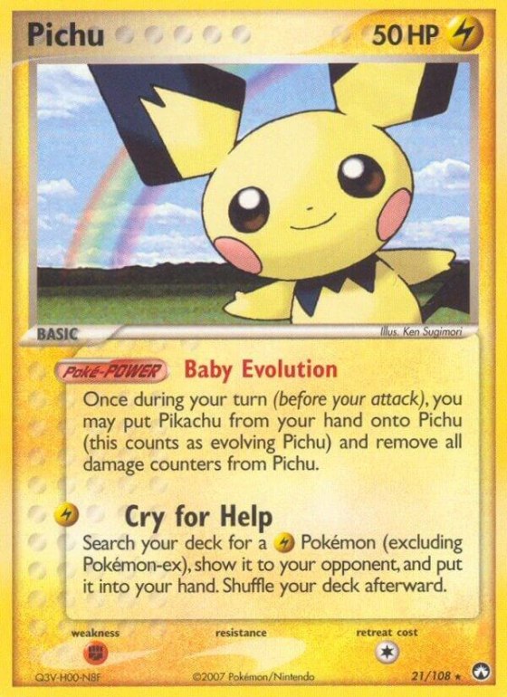 Pichu - Reverse Holo