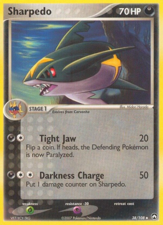 Sharpedo - Reverse Holo
