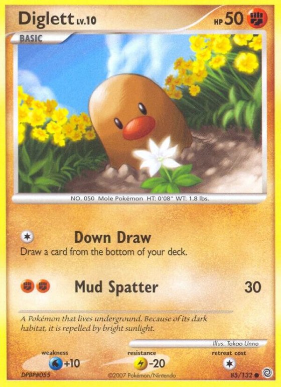 Diglett - Reverse Holo
