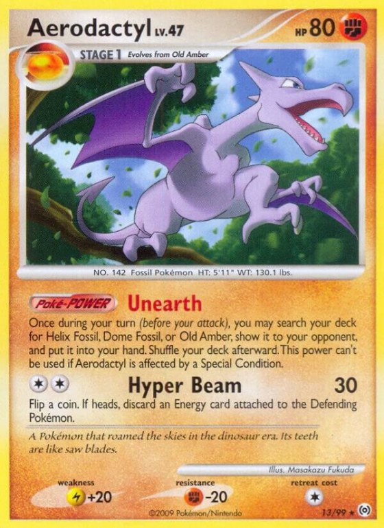 Aerodactyl - Reverse Holo