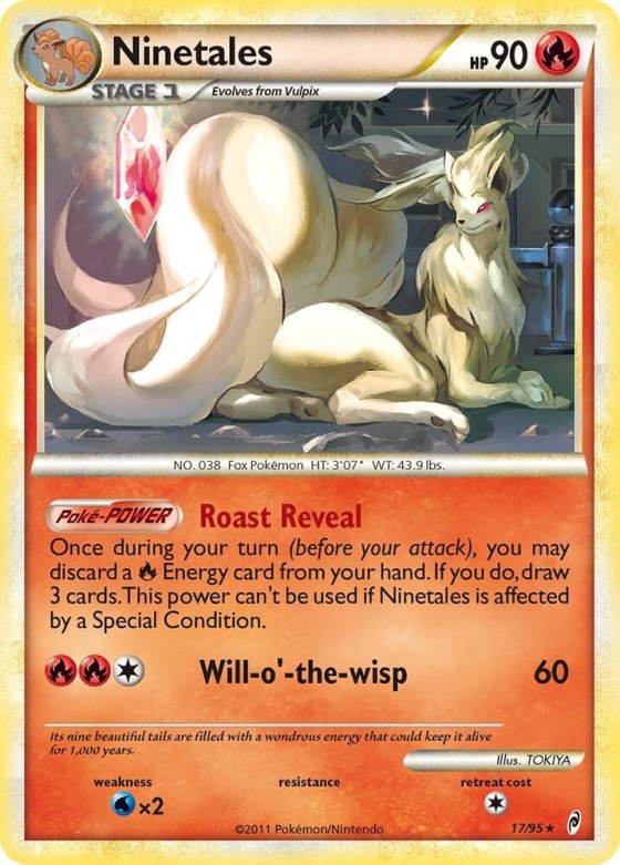 Ninetales - Reverse Holo