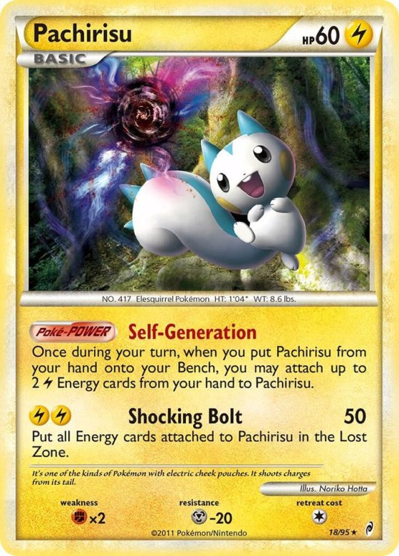 Pachirisu - Reverse Holo
