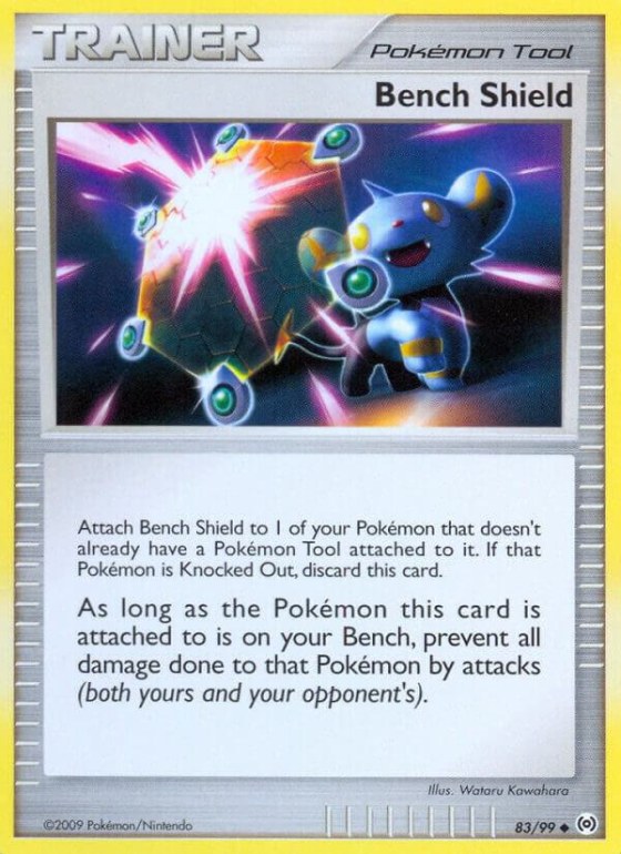 Bench Shield - Reverse Holo