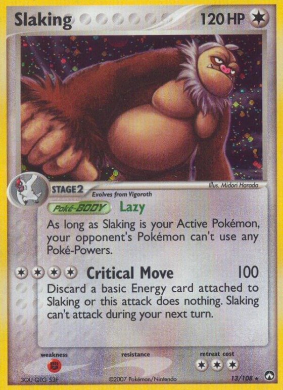 Slaking - Reverse Holo