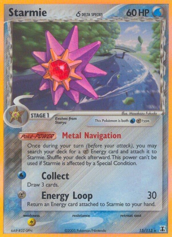 Starmie - 015/113 (Delta Species) - Holo