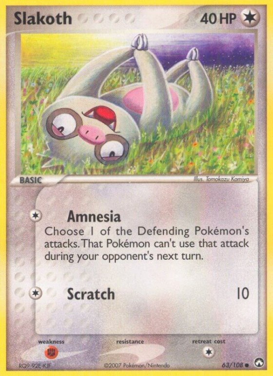 Slakoth - Reverse Holo