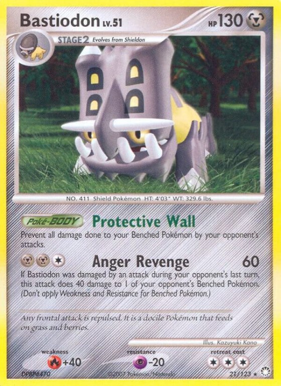 Bastiodon - Reverse Holo