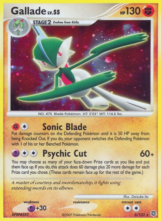 Gallade - Holo