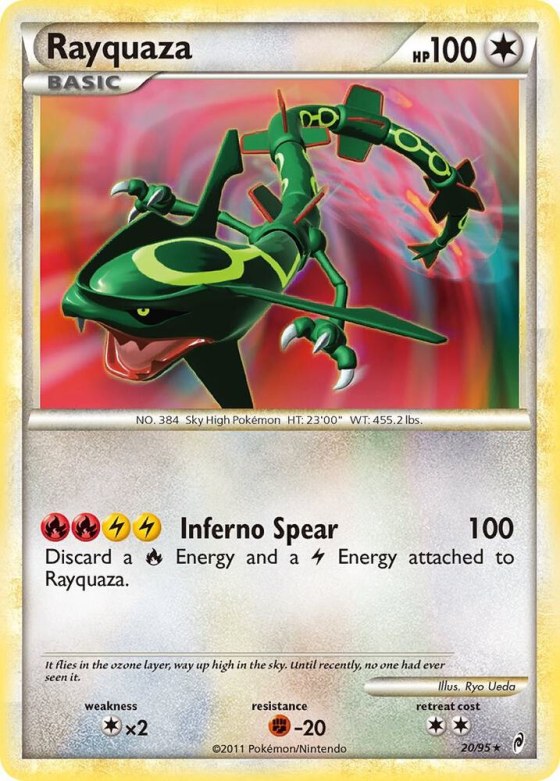 Rayquaza - Reverse Holo