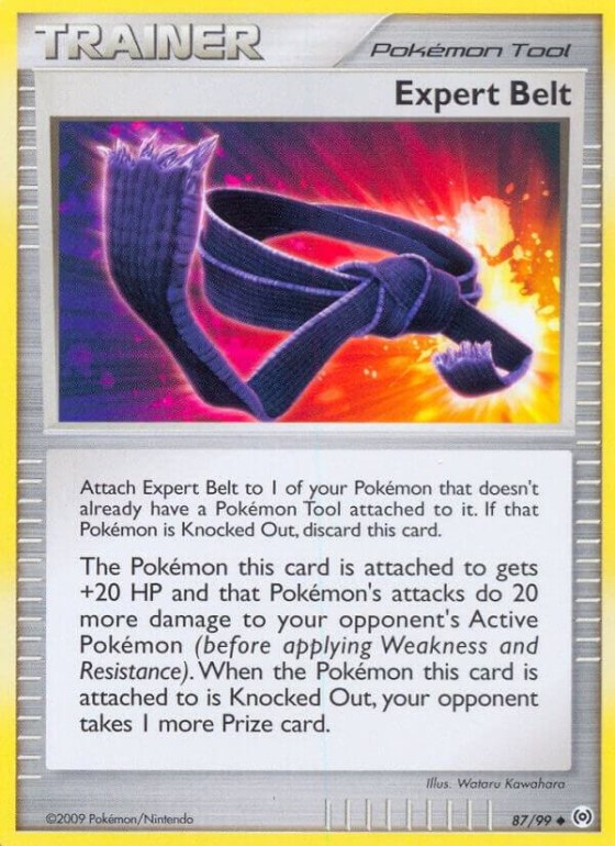 Expert Belt - Reverse Holo