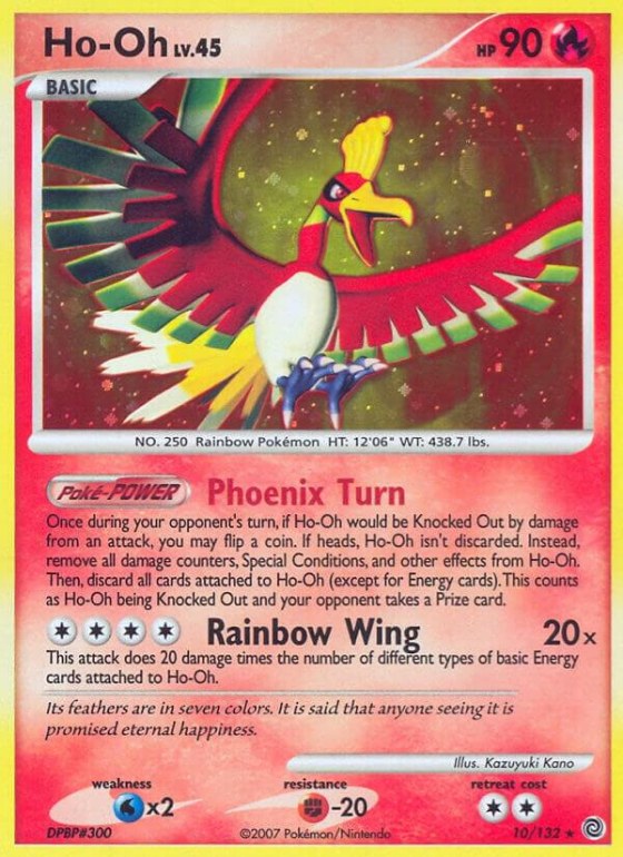 Ho-Oh - Reverse Holo