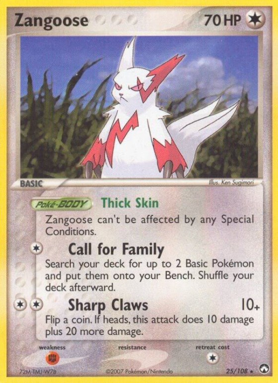 Zangoose - Reverse Holo