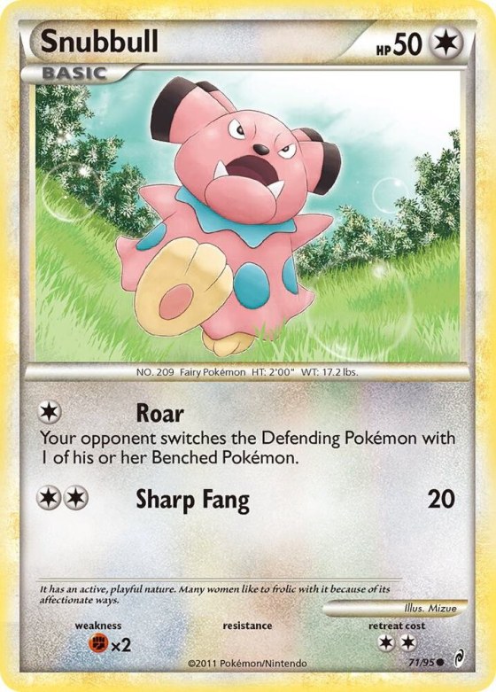 Snubbull - Reverse Holo