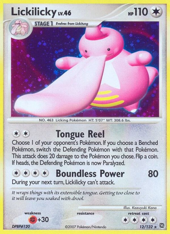 Lickilicky - Reverse Holo