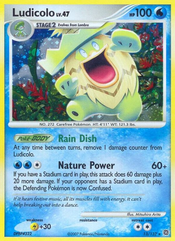 Ludicolo - Reverse Holo