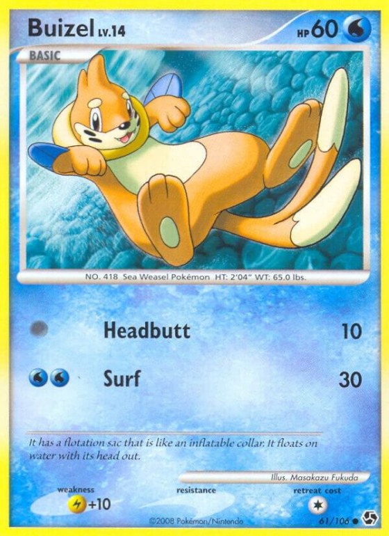 Buizel - Reverse Holo