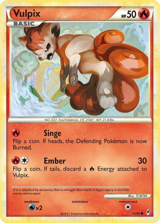 Vulpix - Reverse Holo
