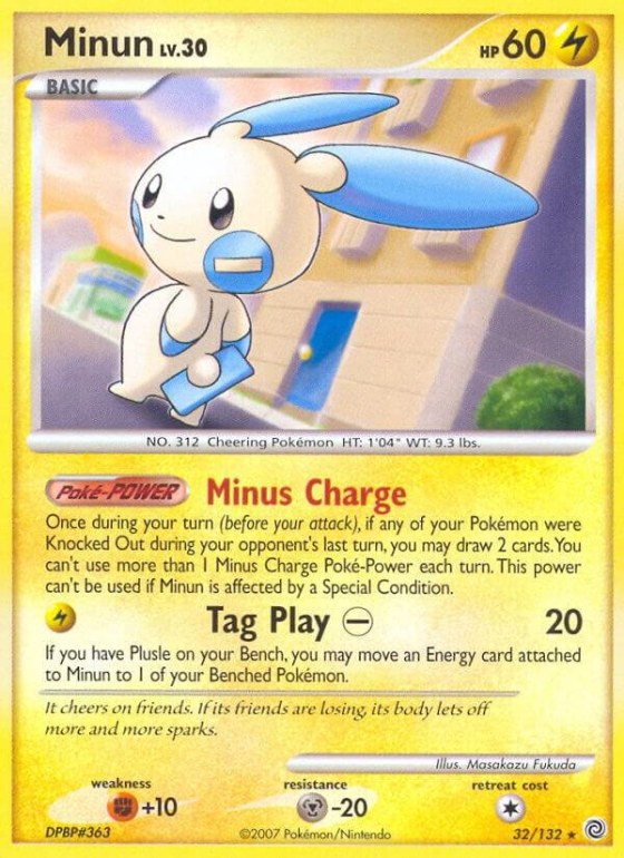 Minun - Reverse Holo