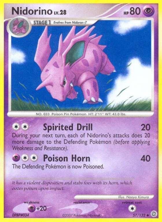 Nidorino - Reverse Holo