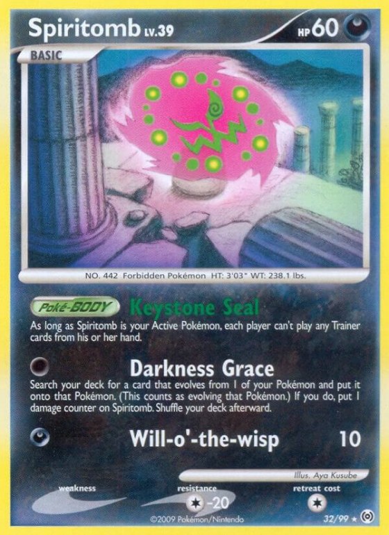 Spiritomb - Reverse Holo