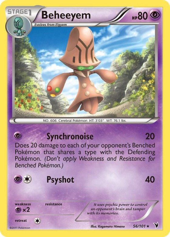 Beheeyem - Reverse Holo