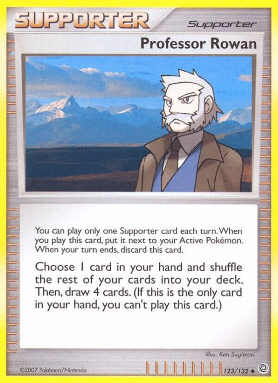 Professor Rowan - Reverse Holo