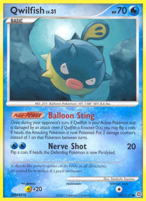 Qwilfish - Reverse Holo