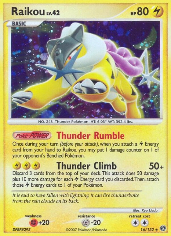 Raikou - Reverse Holo