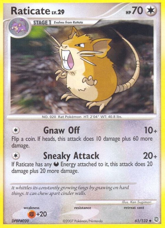 Raticate - Reverse Holo