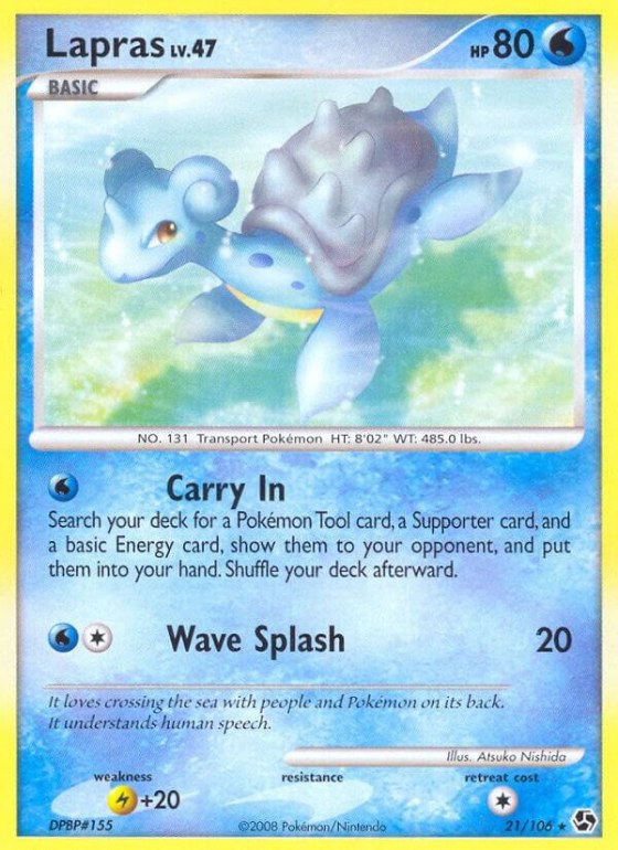 Lapras - Reverse Holo