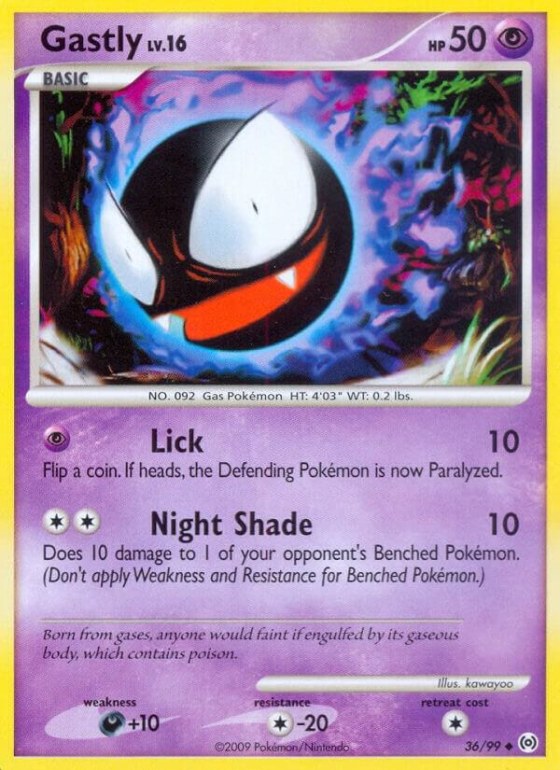 Gastly (36) - Reverse Holo
