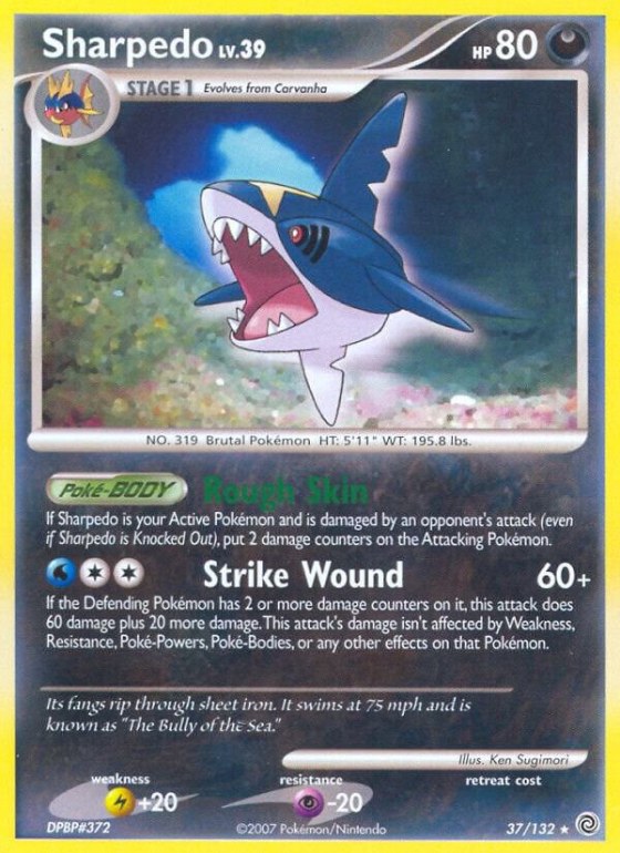 Sharpedo - Reverse Holo