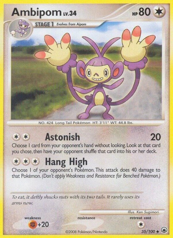Ambipom - Reverse Holo
