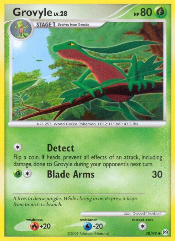 Grovyle (38) - Reverse Holo