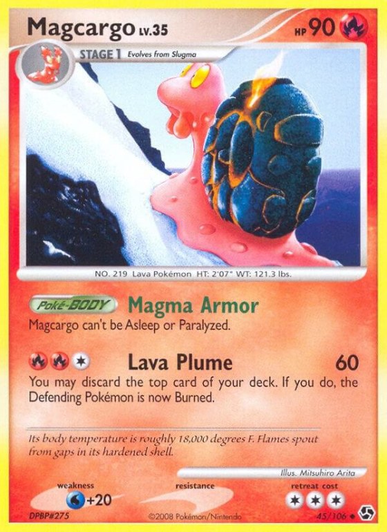 Magcargo - Reverse Holo